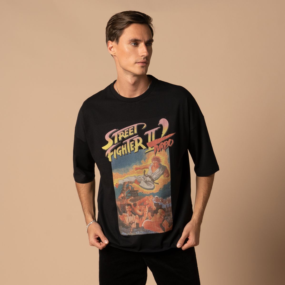 Street Fighter Men's Oversize T-Shirt