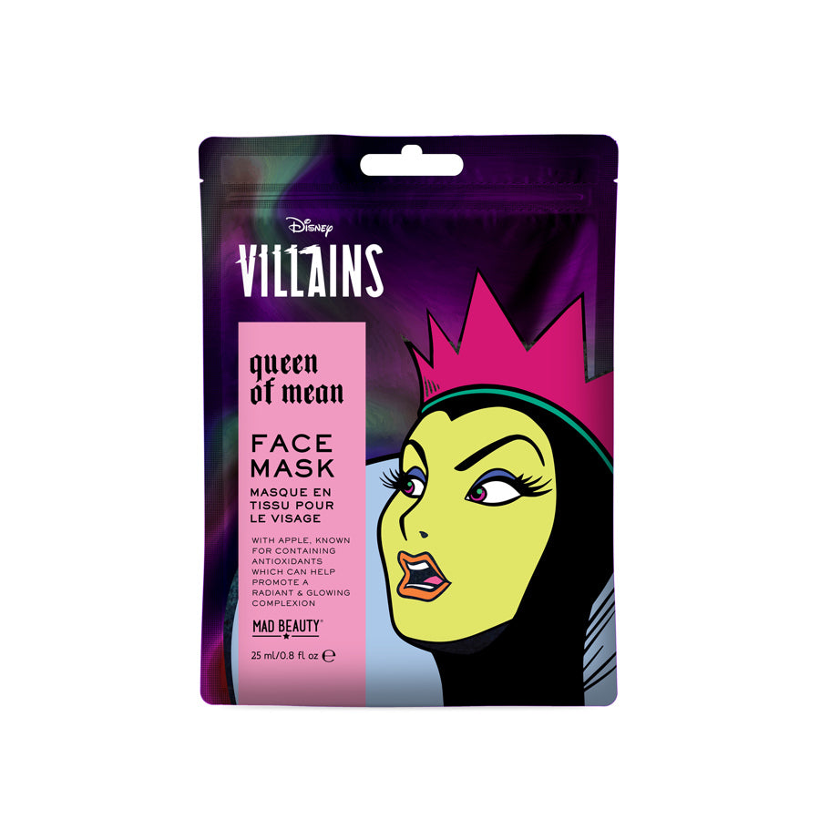 Mad Beauty Pop Villains Evil Queen Face Mask Sheet